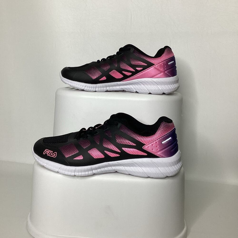 Fila Superstride 2 Strap, Running Shoes Women’s Size 8 Lace Up Sneakers Pink